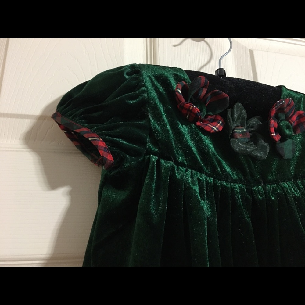 Bonnie Jean Holiday Dress Girl 4T - Picture 2 of 7